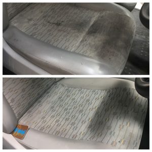 detailing car seats